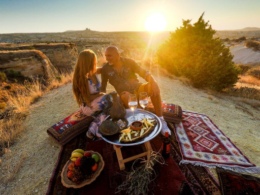Cappadocia Romantic Sunset Picnic and Private Horse Tour
