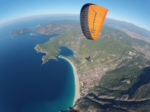 Fethiye Yamaç Paraşütü (Paragliding) Uçuşu