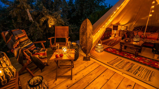 Glamping Kapadokya Kampı - Vadi Kurulumlu 2Gece