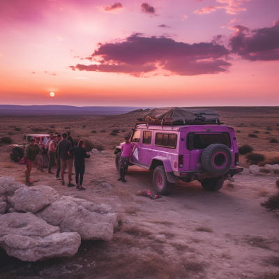 Melysid_People_watching_the_sunset_in_Cappadocia._