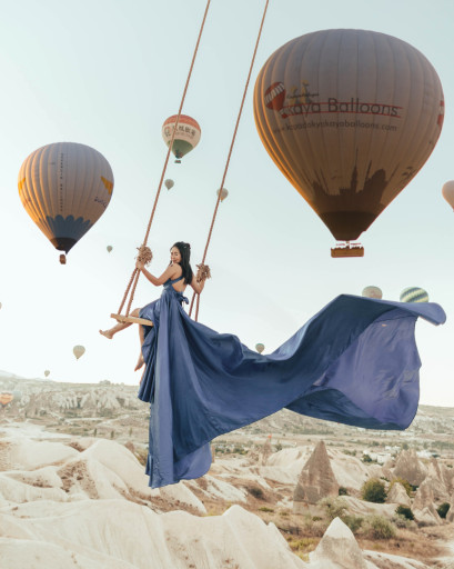Cappadocia Blue Dress Rental