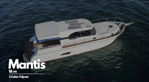 Bodrum Yat Kiralama - Mantis Motoryat 16M.