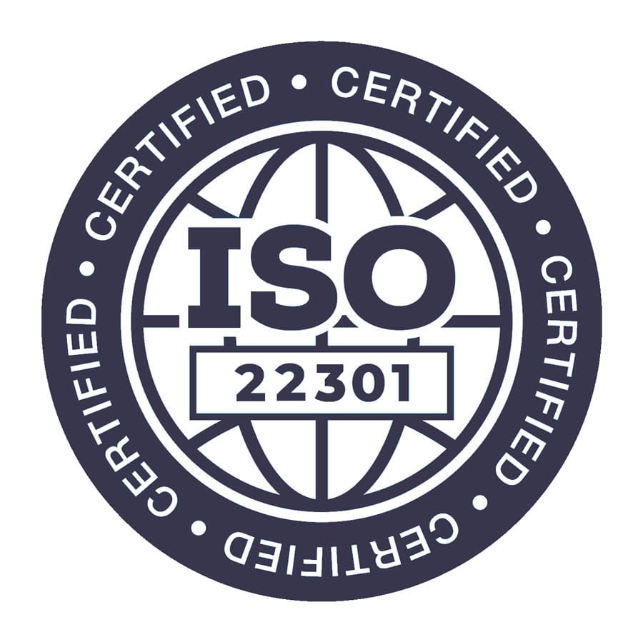 ISO 22301 Toplumsal Güvenlik ve İş Sürekliliği Belgesi