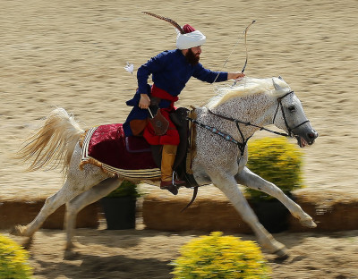 atlı okculuk dersi