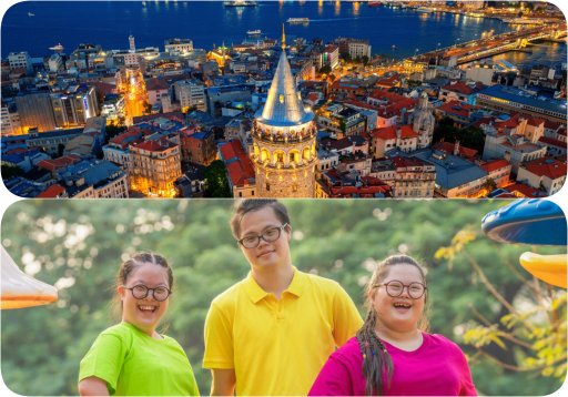 Down Sendromlular için İstanbul Tatili