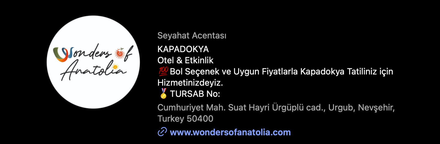 Wonders of Anatolia Travel Agency